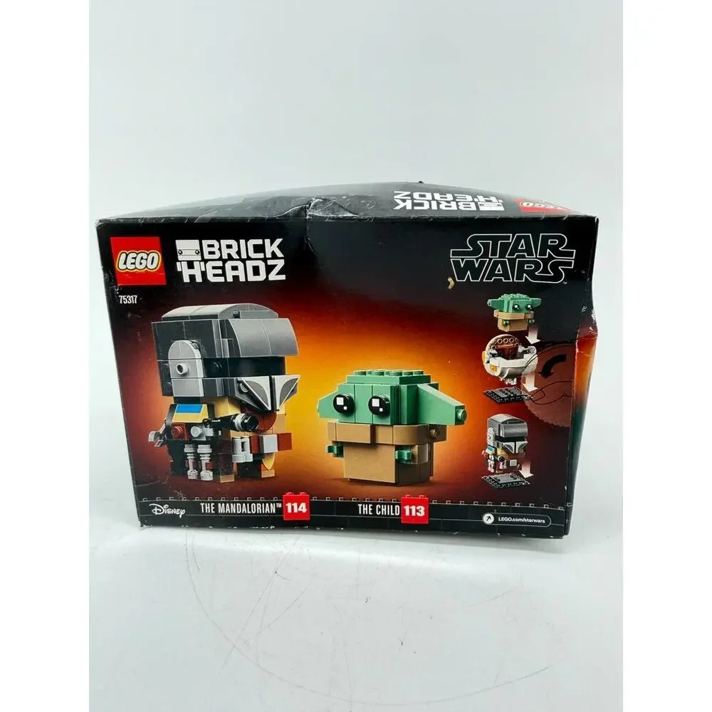 LEGO BrickHeadz Star Wars The Mandalorian & The Child 75317 New Sealed